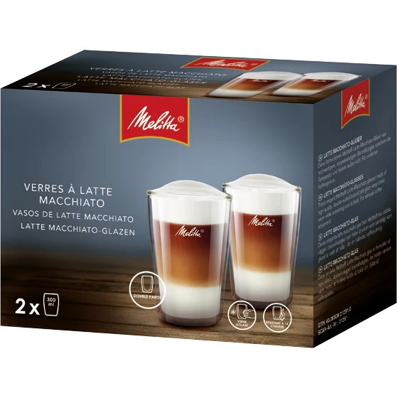 Melitta Doppelwandige Latte Macchiato-Gläser 5 Melitta Doppelwandige Latte Macchiato-Gläser – Bild 3